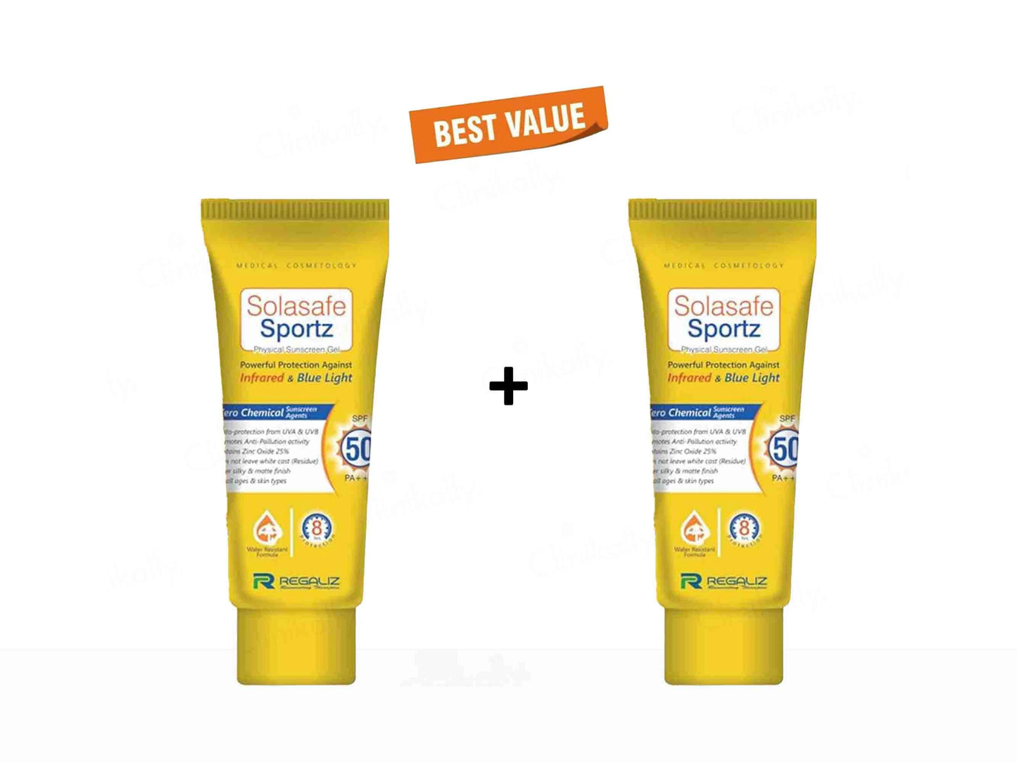 Solasafe Sportz Physical Sunscreen Gel SPF 50 PA