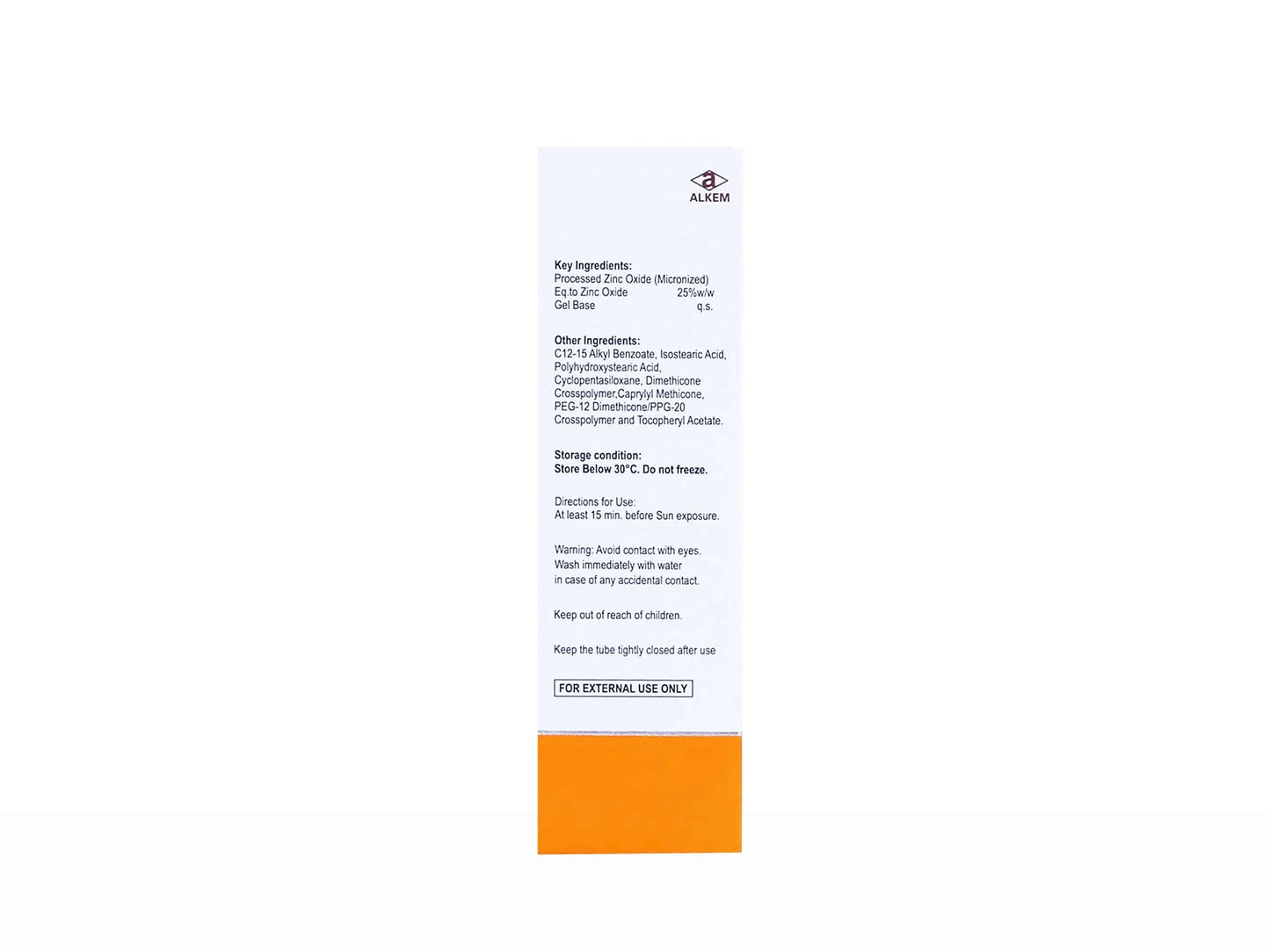 Sunheal Pure Zinc Oxide Sunscreen Gel