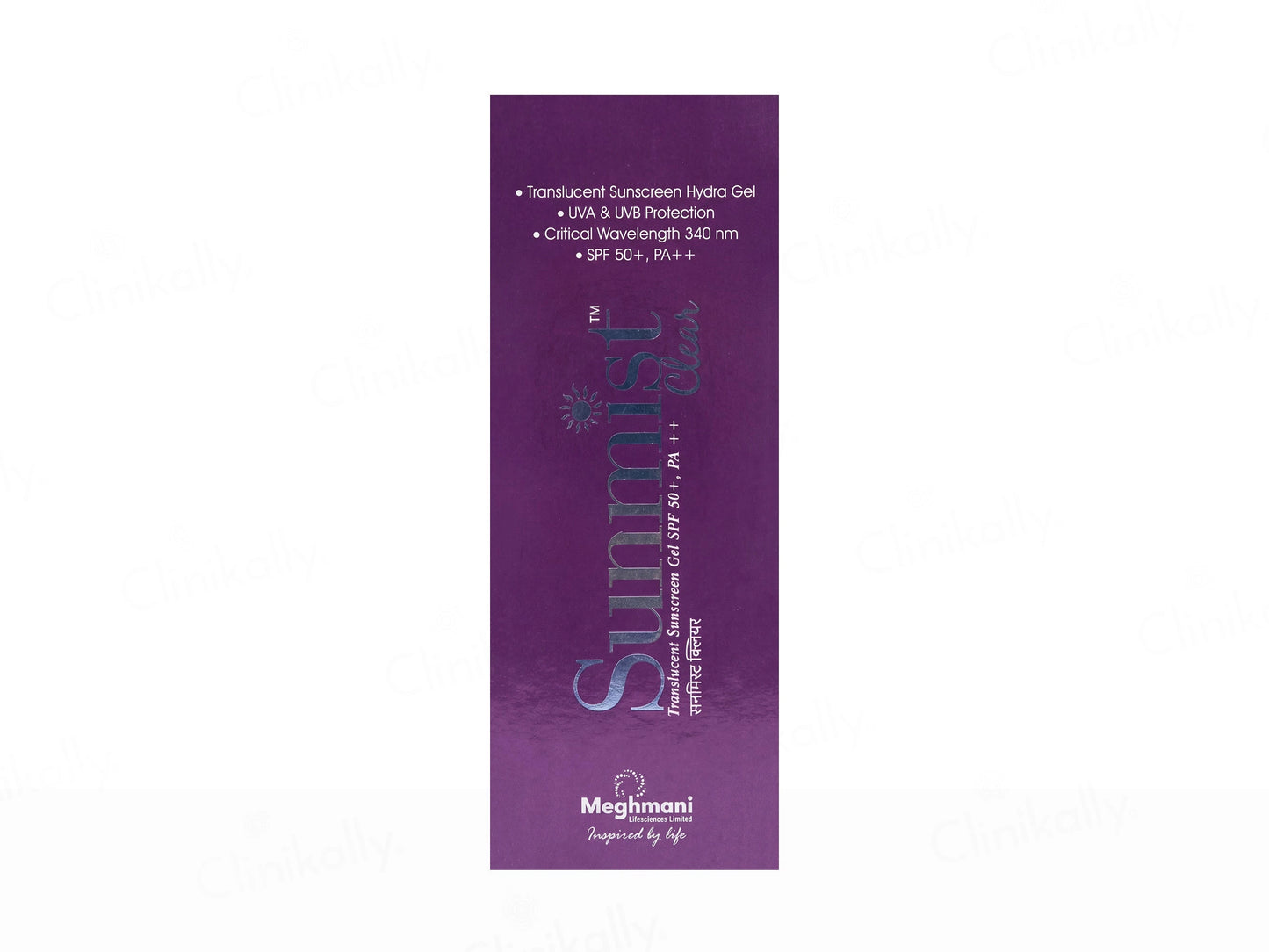 Sunmist Clear Translucent Sunscreen Gel SPF 50 PA