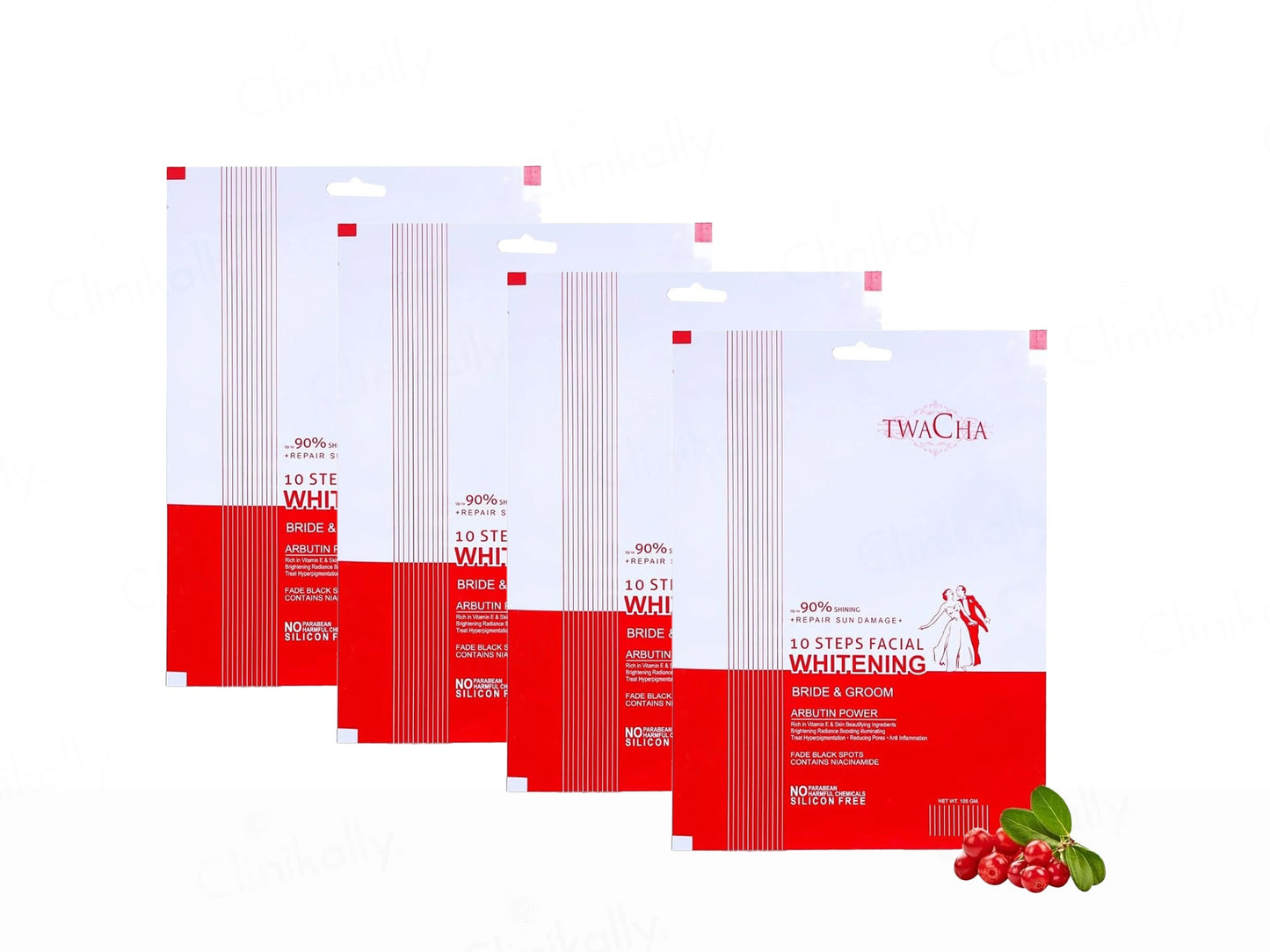 TWACHA 10 Steps Whitening Facial Kit For Bride and Groom