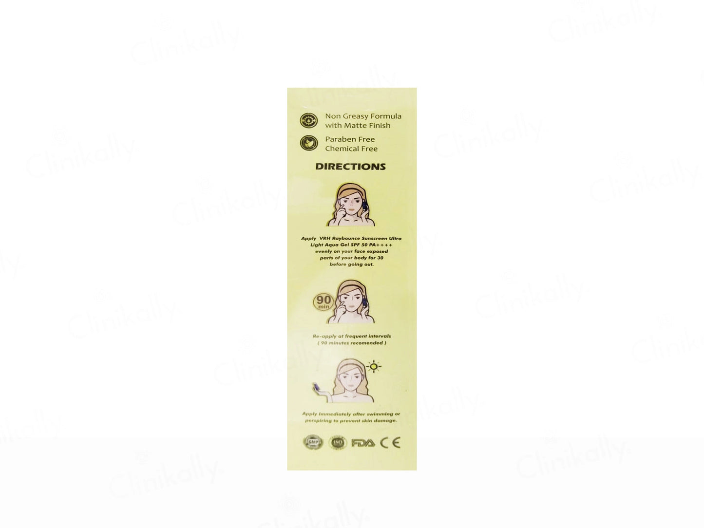 VRH Raybounce 5 In 1 Ultra Light Aqua Gel Sunscreen SPF 50 PA
