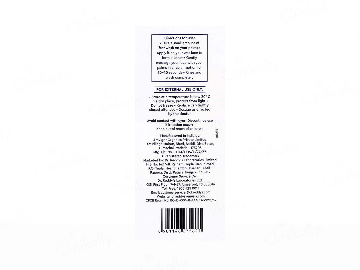 Venusia Acne Facewash