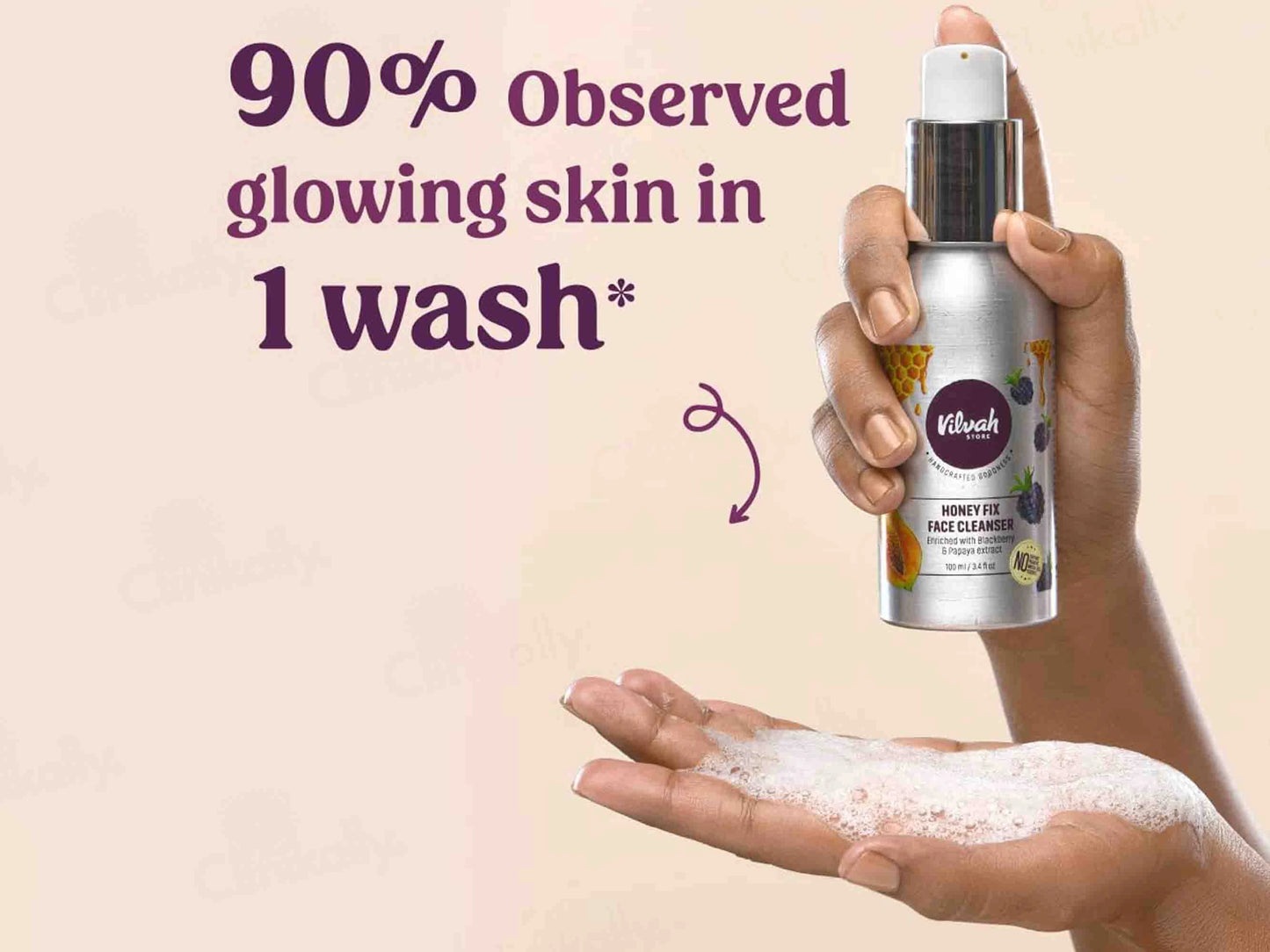 Vilvah Store Honey Fix Face Cleanser
