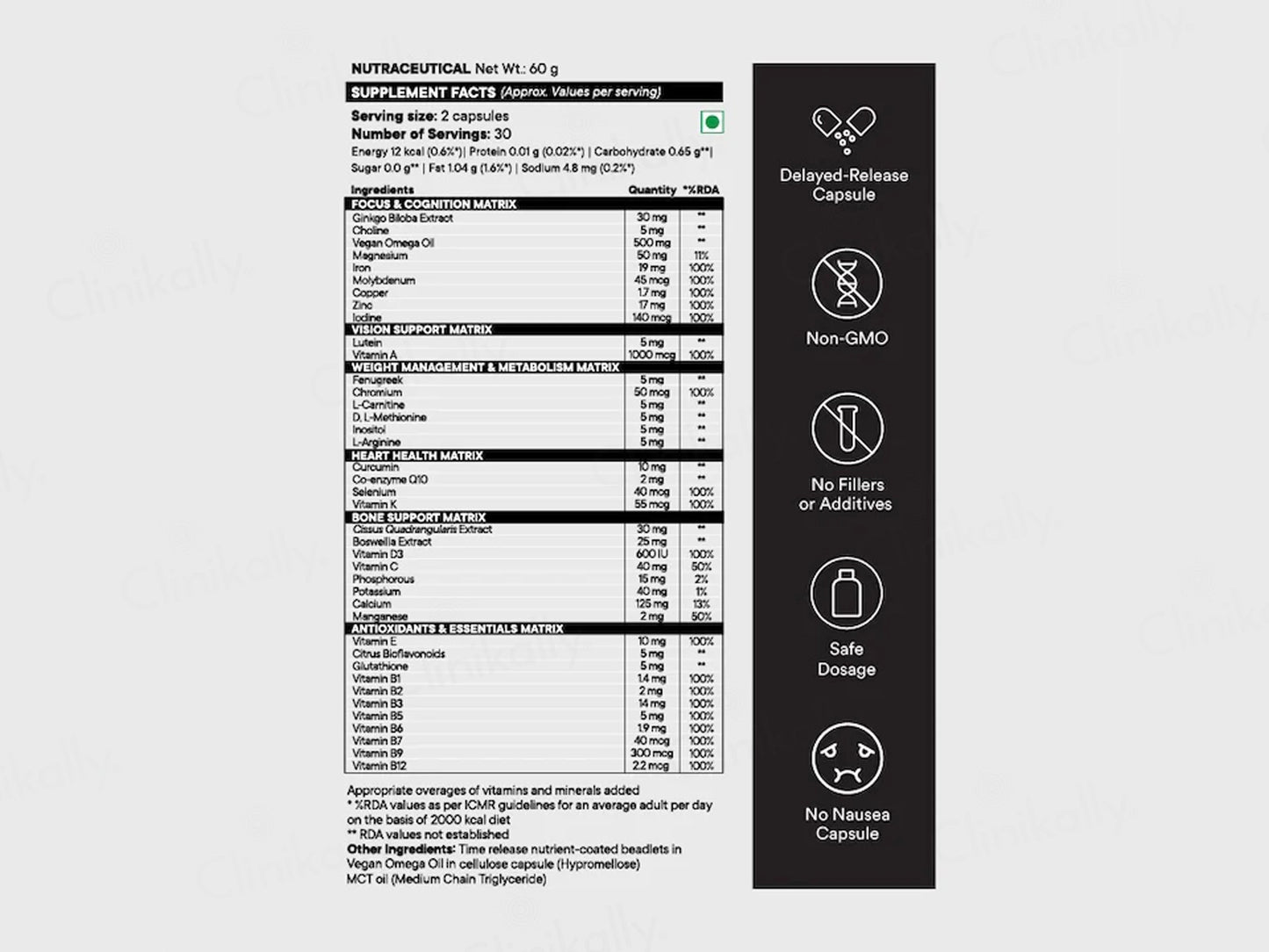 Wellbeing Nutrition Slow Multi Omega For Adult 50 Capsule