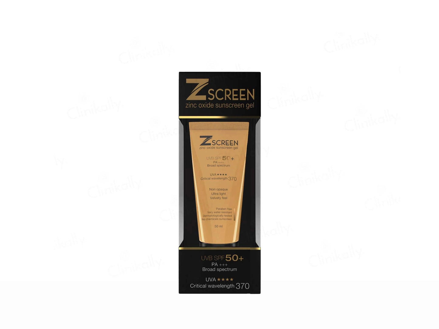 Z Screen Zinc Oxide Sunscreen Gel SPF 50 PA