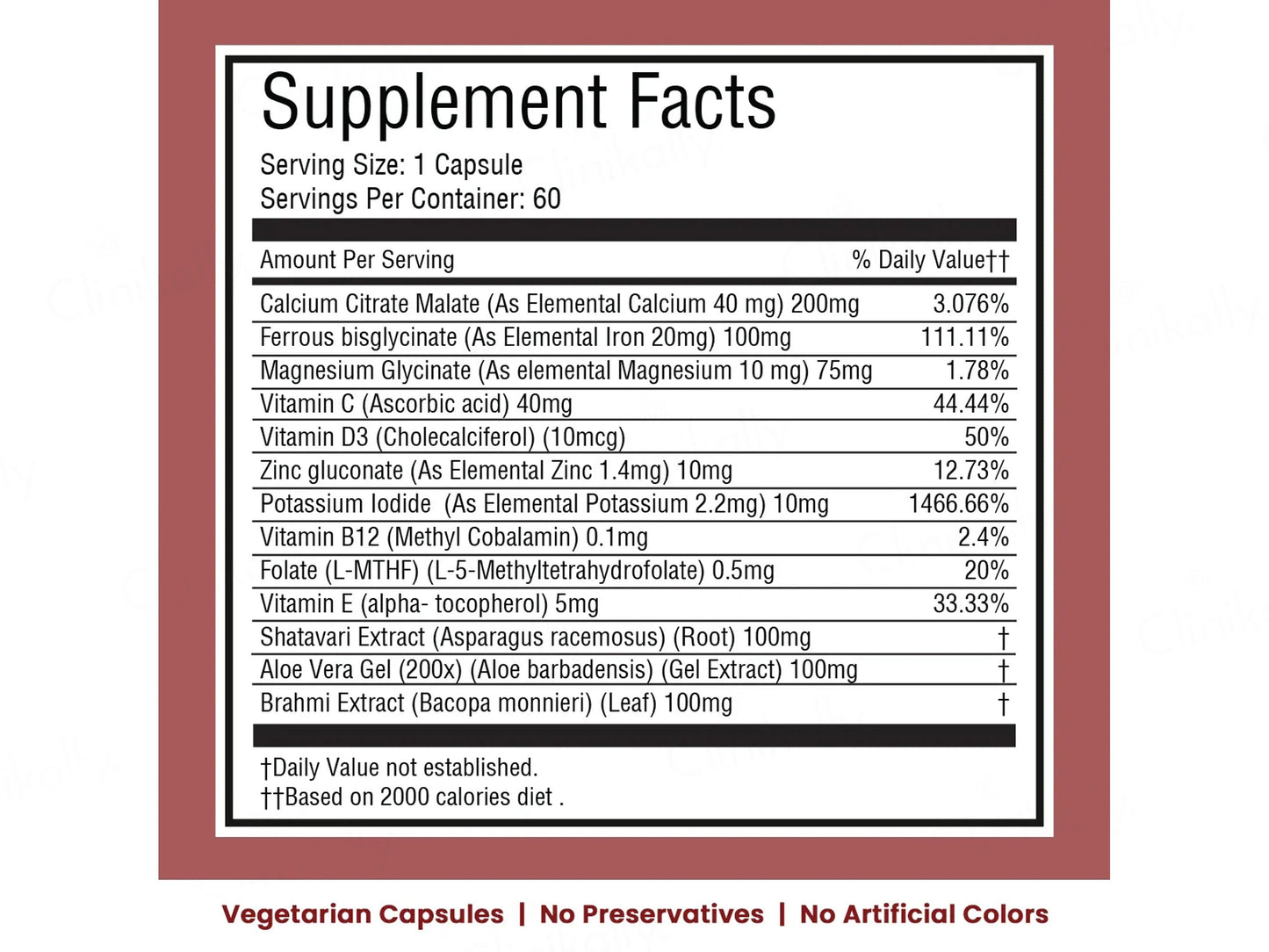 iMeMyself Pediatric Multivitamin Dietary Supplement Vegetarian Capsule