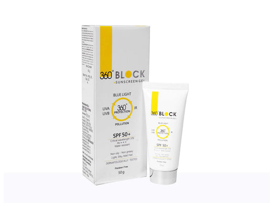 360 Block Sunscreen Gel SPF 50