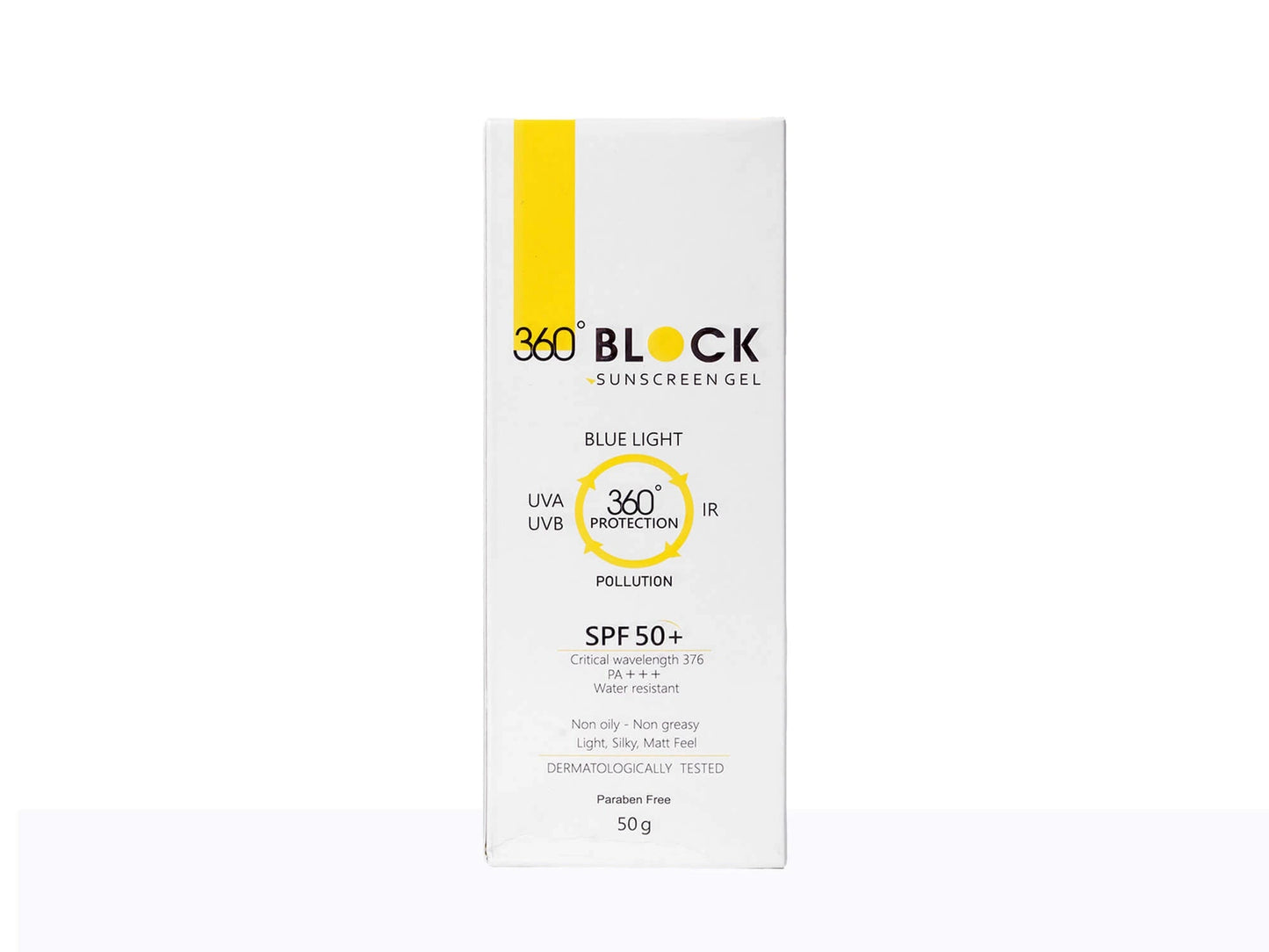 360 Block Sunscreen Gel SPF 50