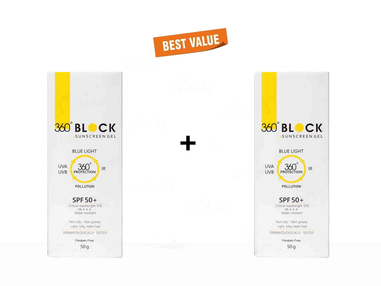 360 Block Sunscreen Gel SPF 50