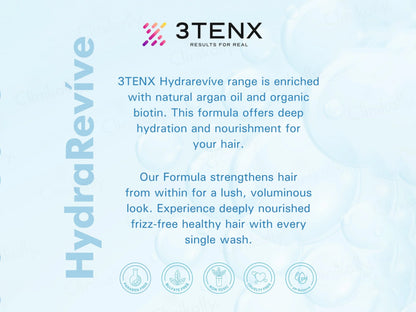 3Tenx HydraRevive Shampoo For Dull and  Dehydrated Hair