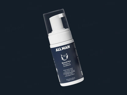 ALL MAN Beard Pro Shampoo and  Conditioner