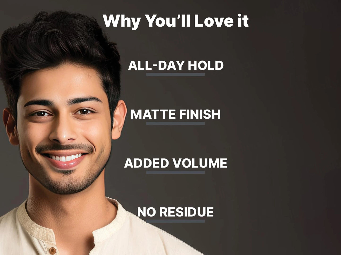 ALL MAN Matte Dust Hair Styling Powder