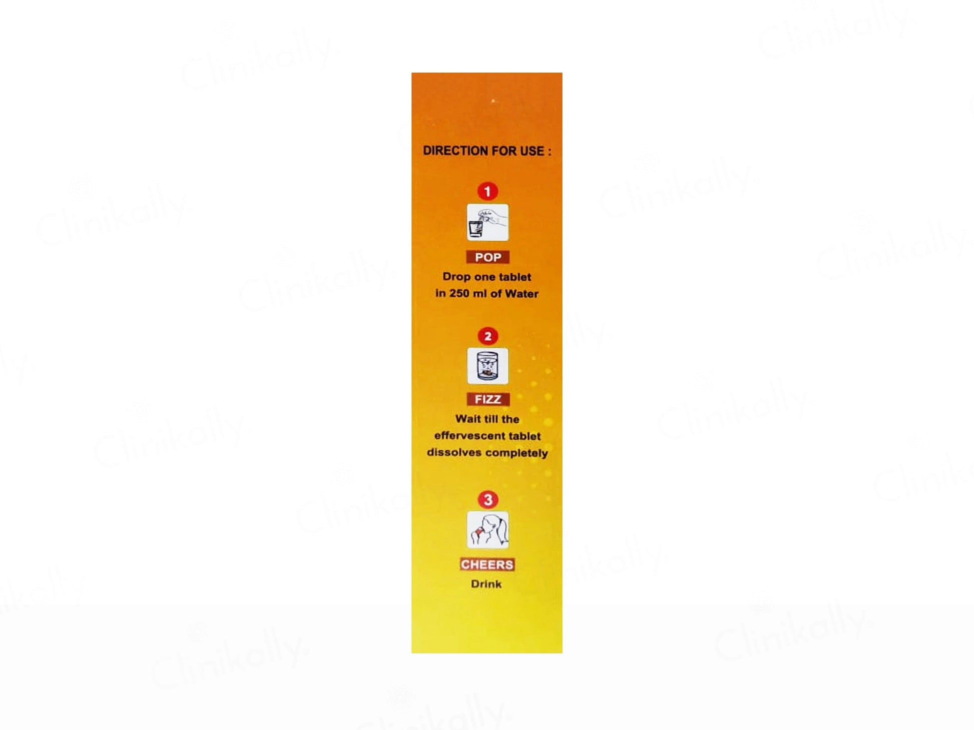 AVC-1000 Natural Vitamin C and  Zinc Effervescent Tablet