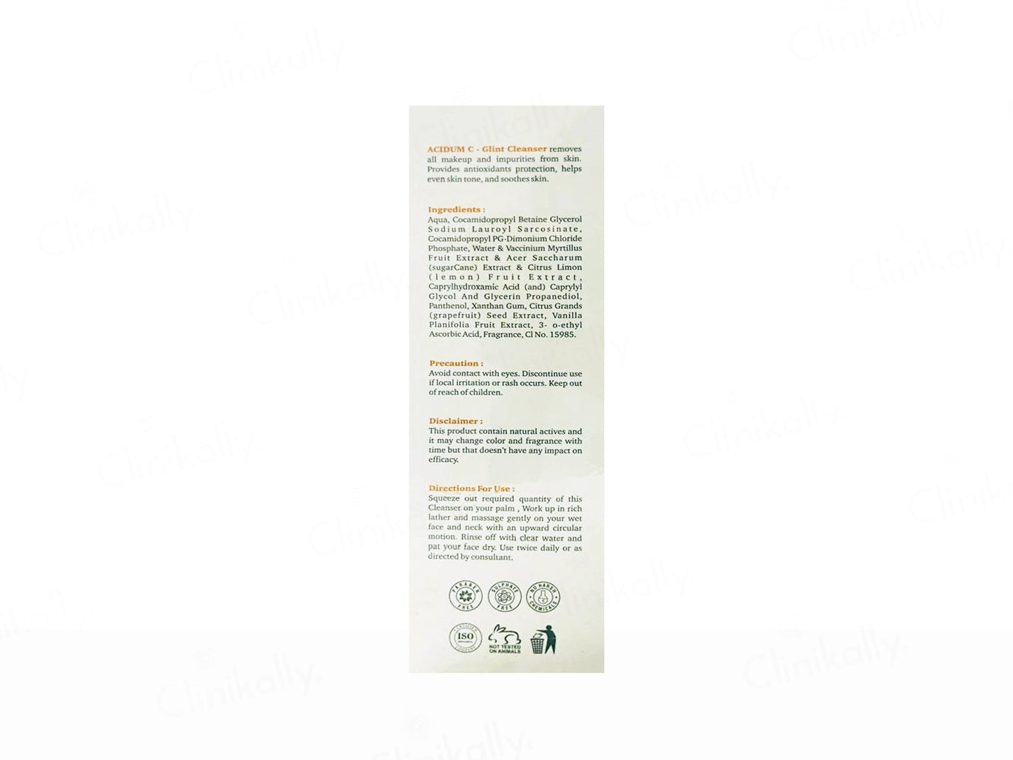 Acidum C-Glint Cleanser