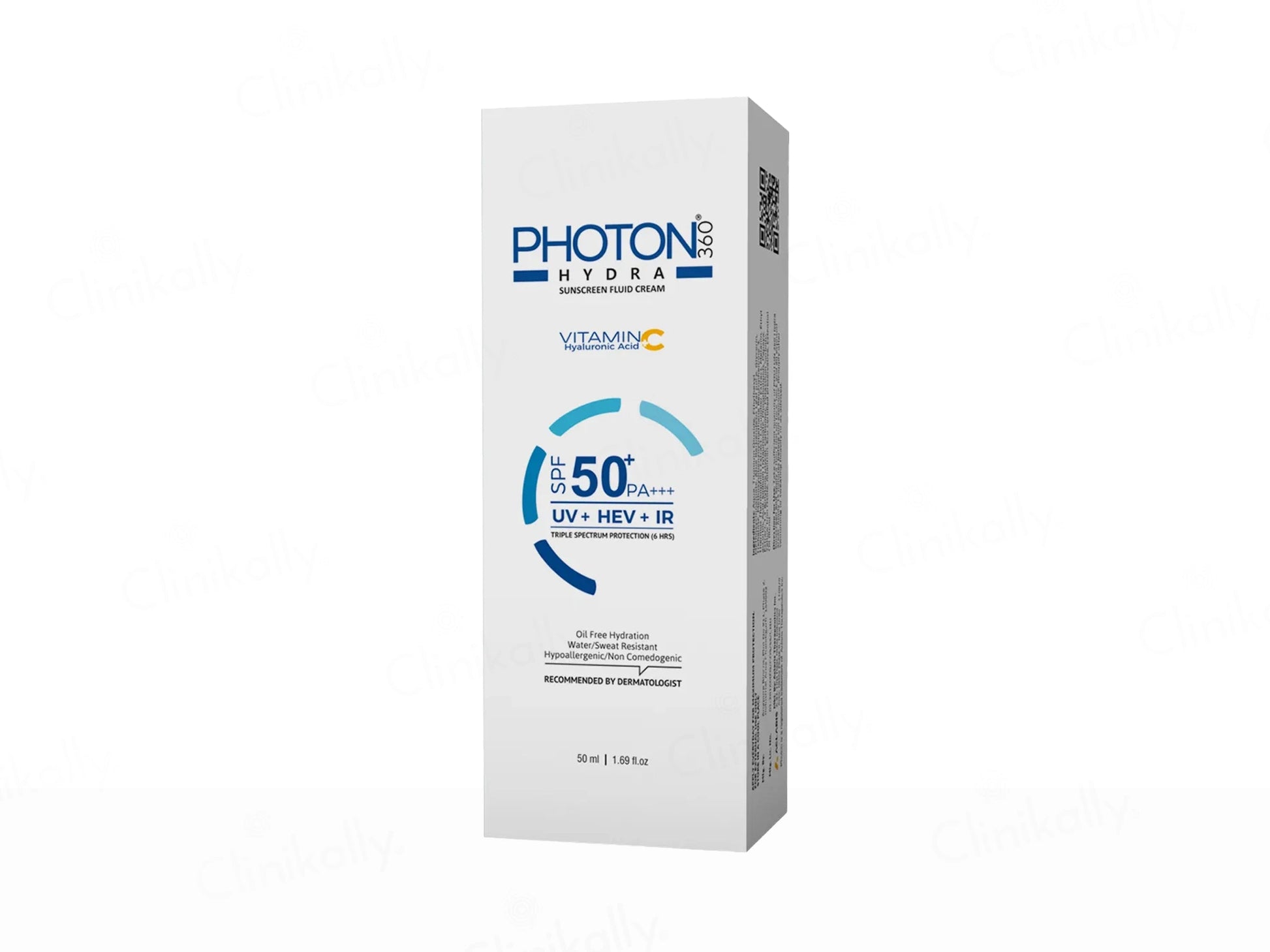 Aclaris Photon 360 Hydra Sunscreen Fluid Cream SPF 50