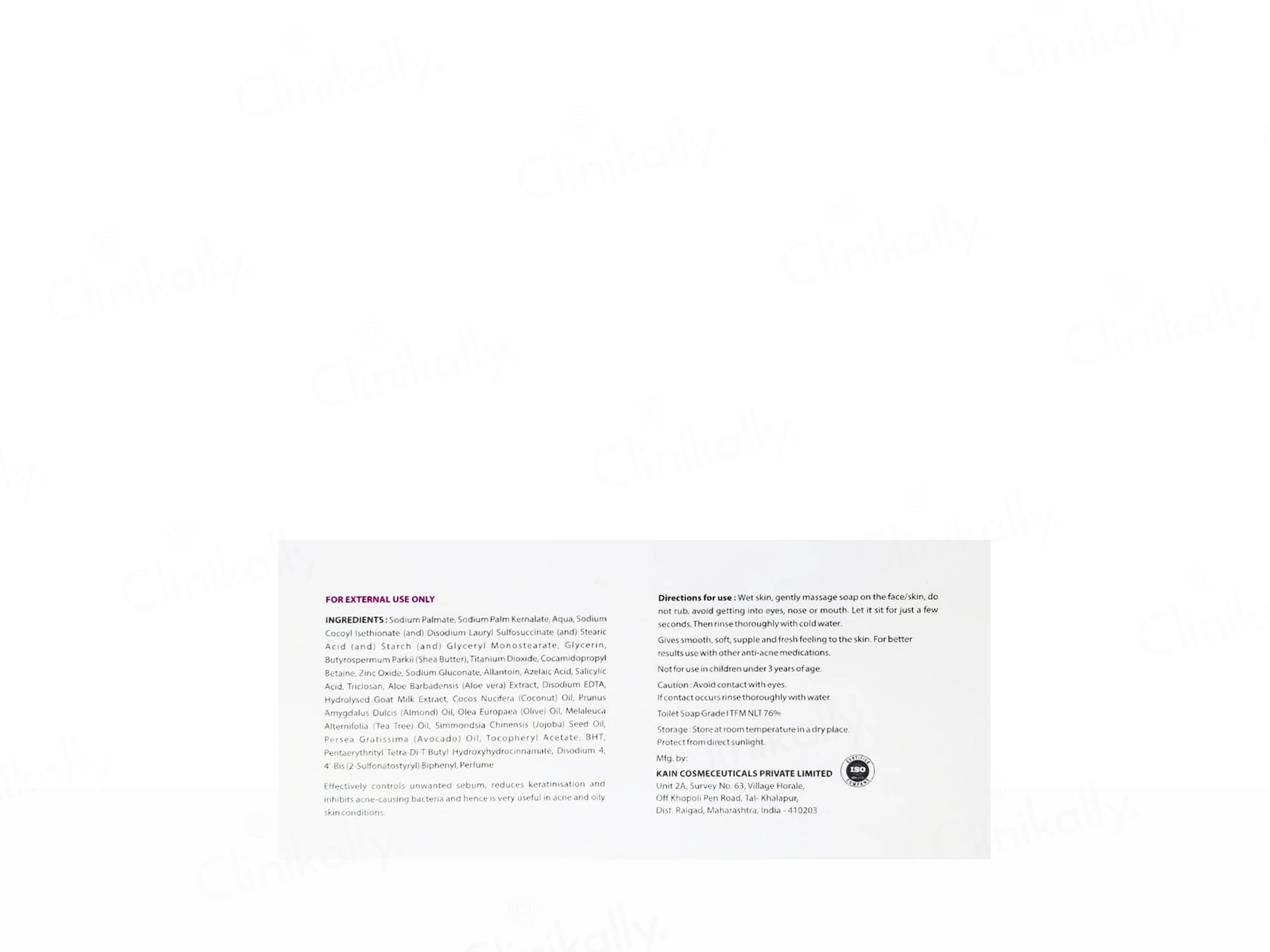 Acnedew Pimple Care Soap