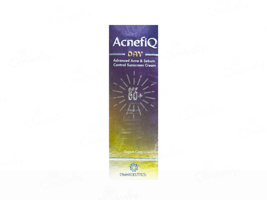 Acnefiq Day Advanced Acne and  Sebum Control Sunscreen Cream SPF 50