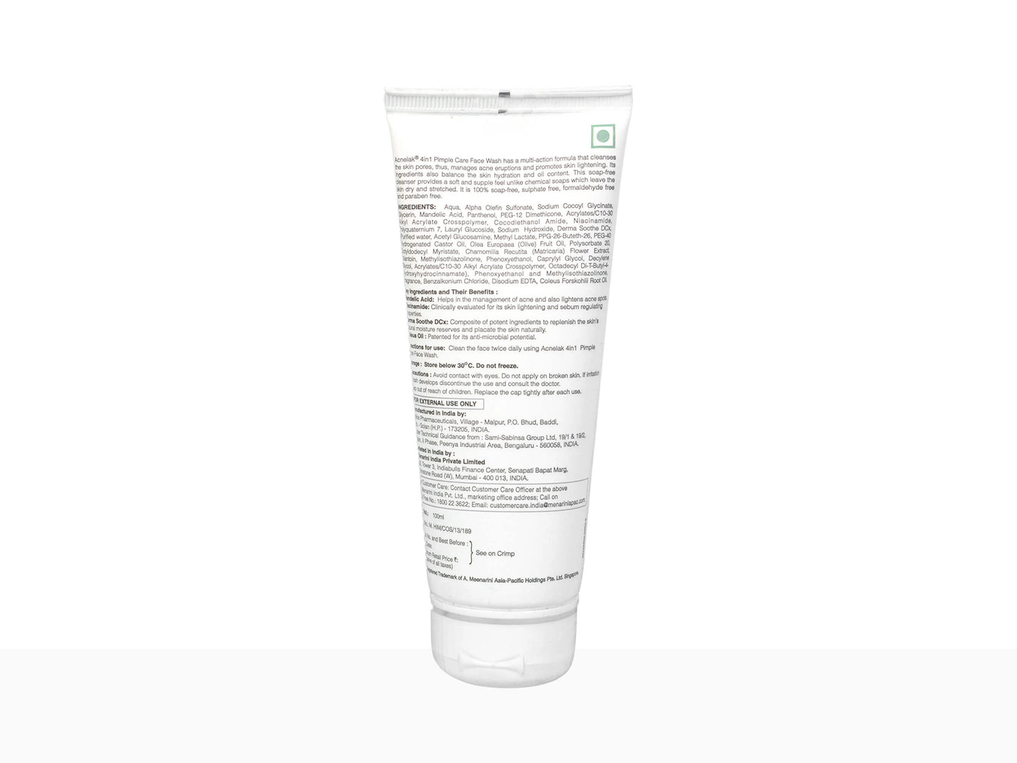 Acnelak 4 in 1 Pimple Care Face Wash