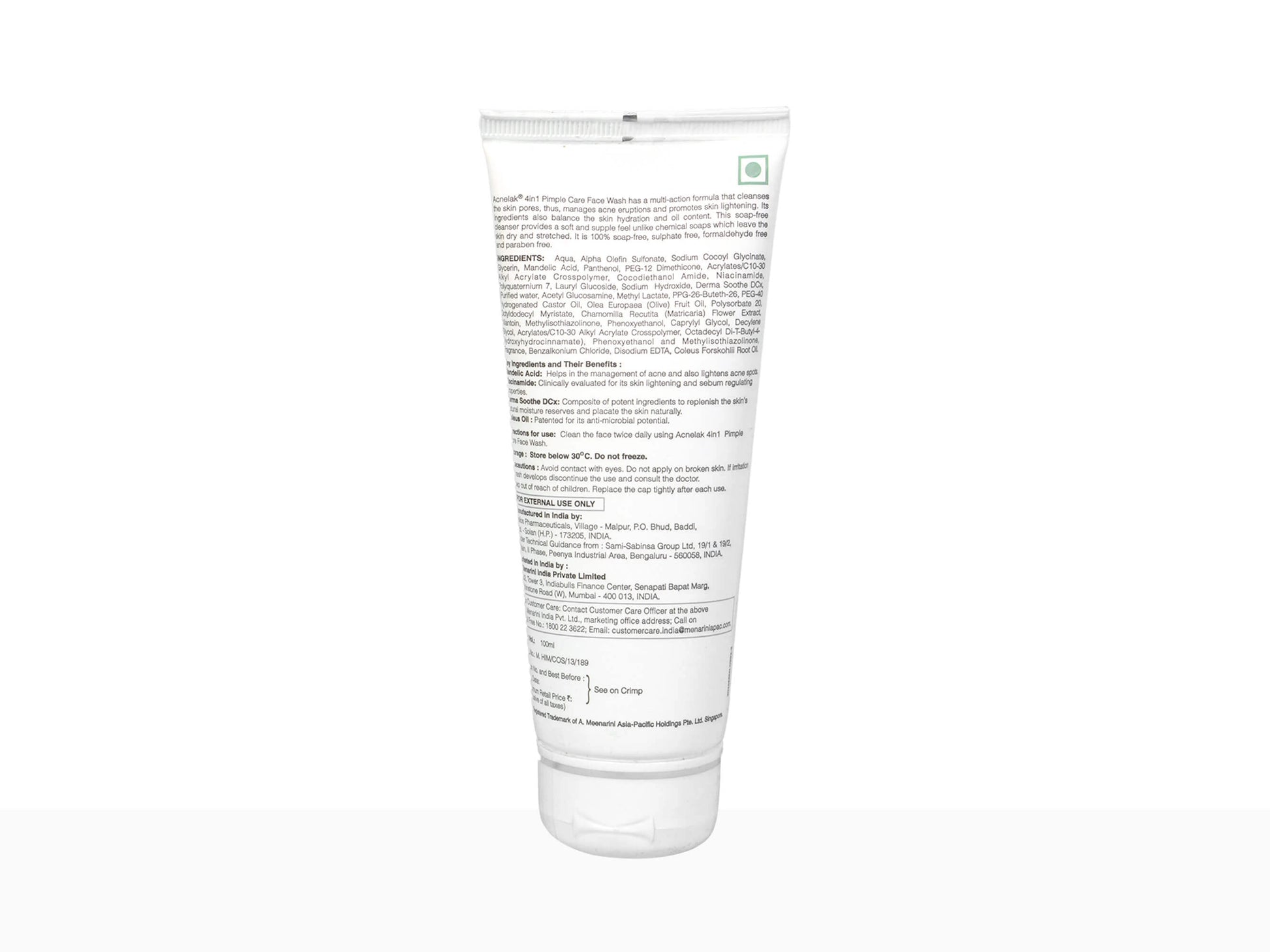 Acnelak 4 in 1 Pimple Care Face Wash