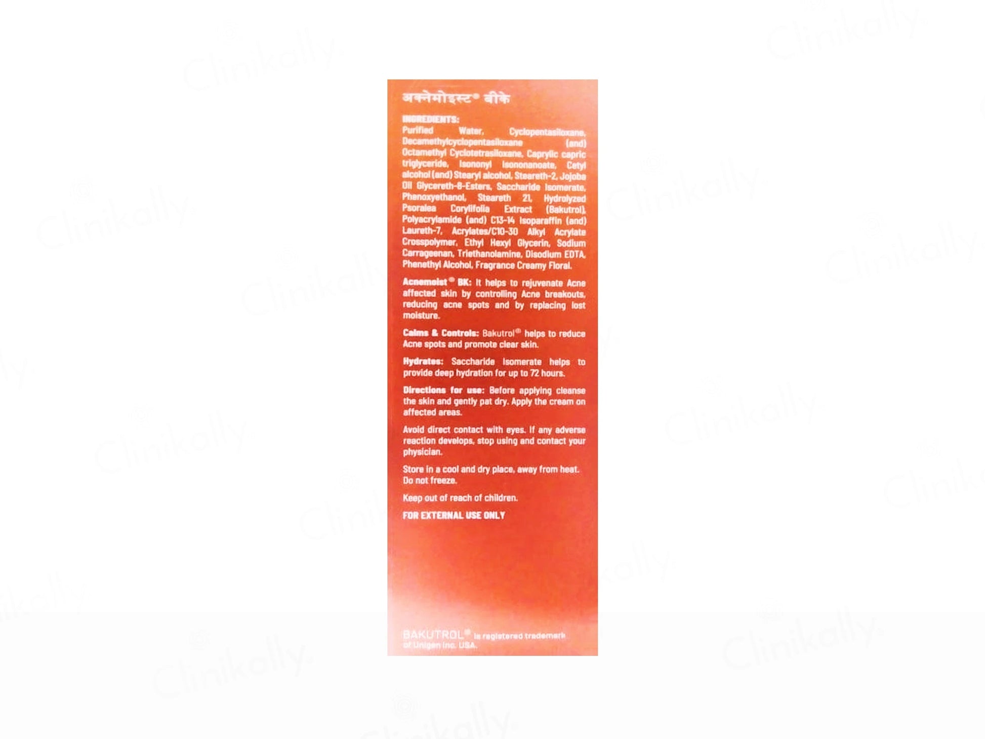 Acnemoist BK Cream