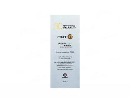 Acscreen Oil Control Sunscreen Gel SPF 47