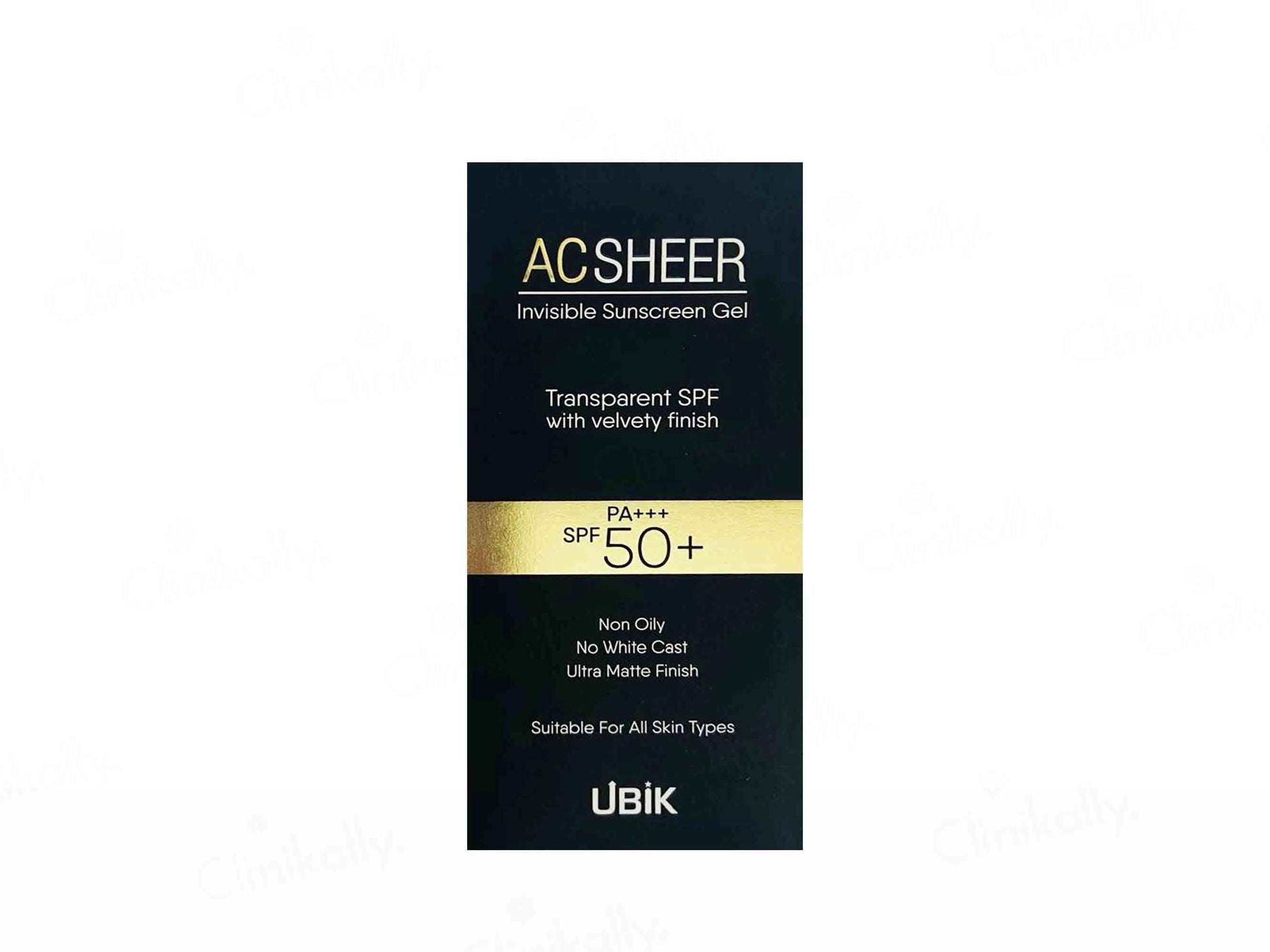 Acsheer Invisible Sunscreen Gel SPF 50 PA