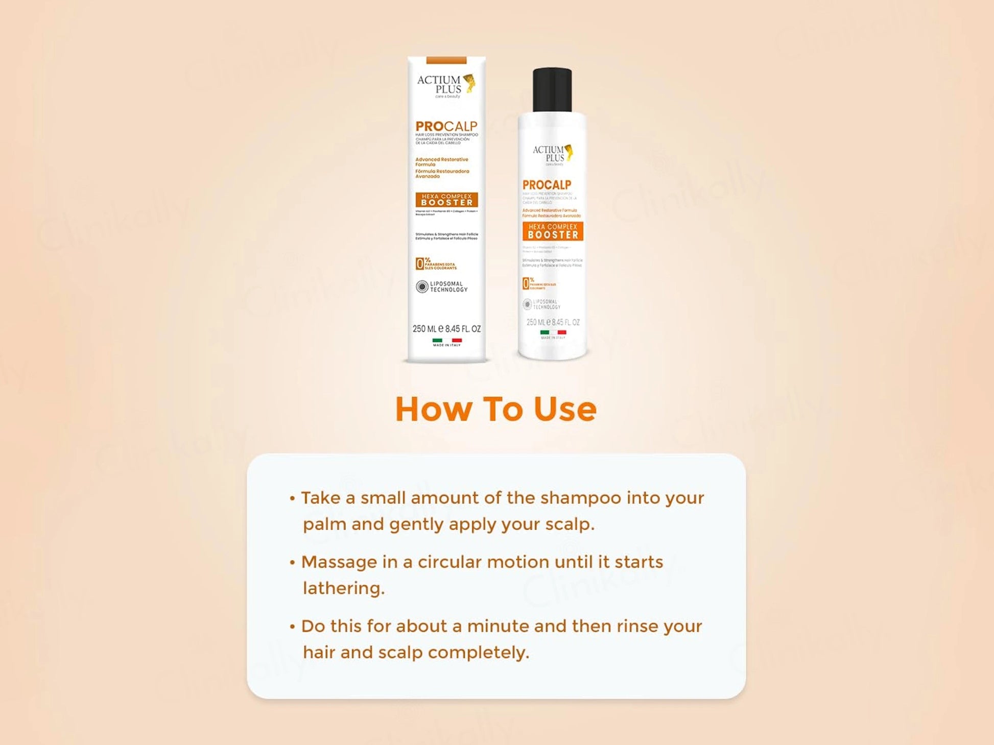 Actium Plus Procalp Hair Loss Prevention Shampoo