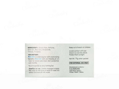 Acumoist Moisturizing and  Cleansing Syndet Bar
