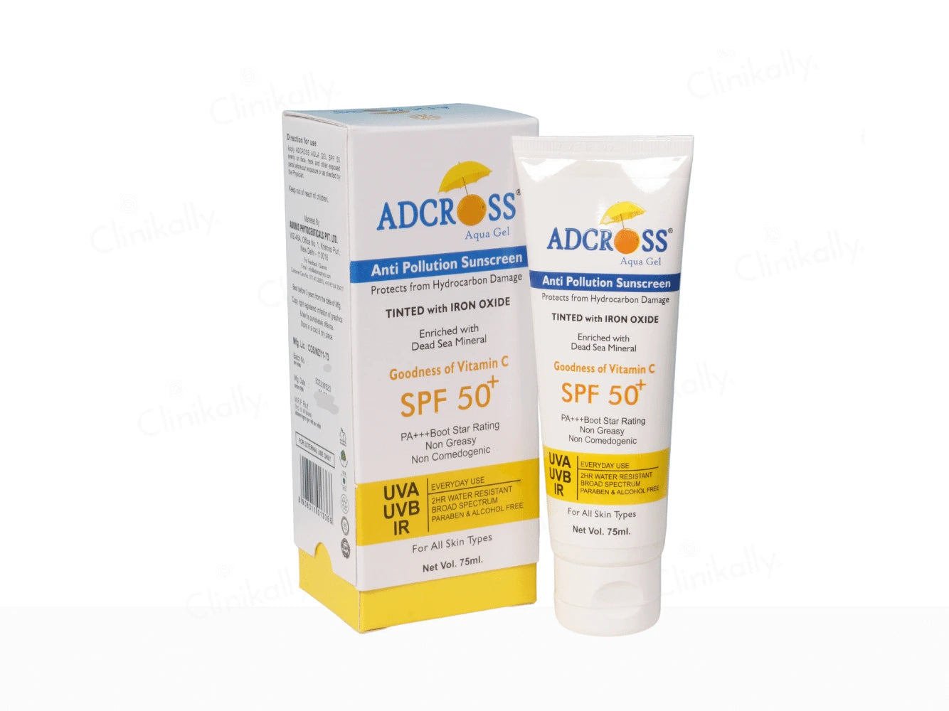 Adonis Adcross SPF 50 Aqua Sunscreen Gel