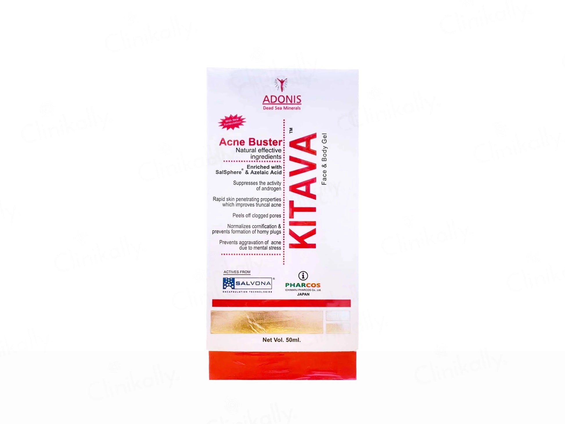 Adonis Kitava Acne Buster Gel For Face and  Body