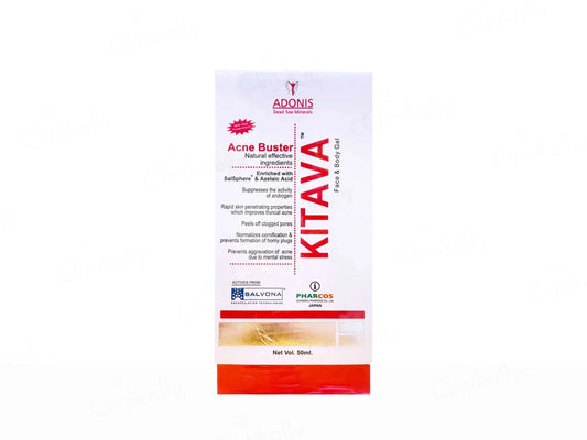 Adonis Kitava Acne Buster Gel For Face and  Body