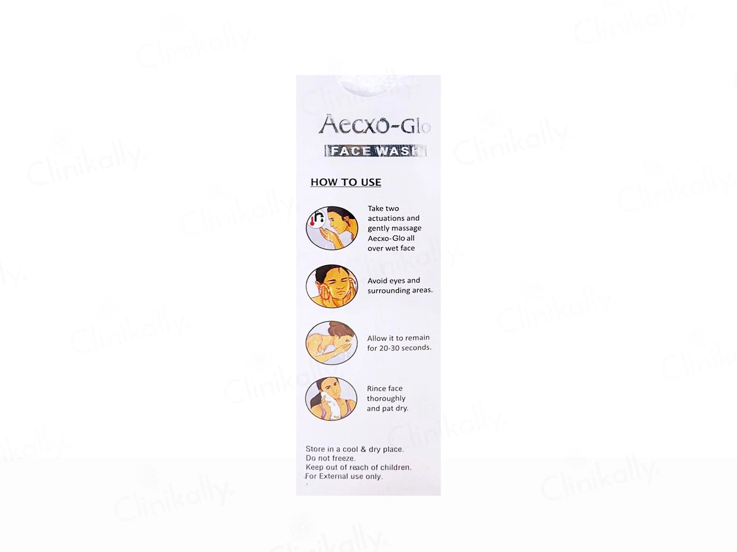 Aecxo-Glo Skin Lightening and  Whitening Face Wash
