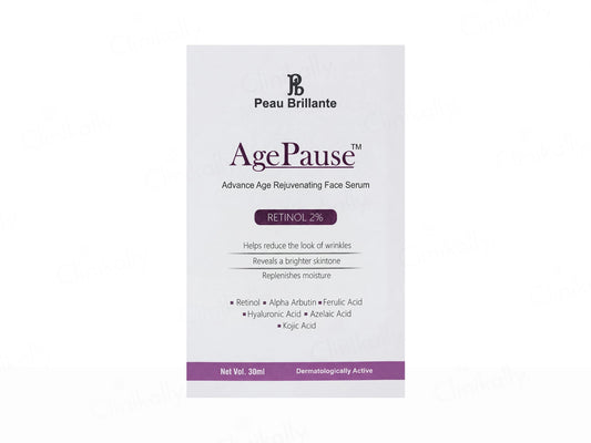AgePause Retinol 2 Percent Advance Rejuvenating Face Serum
