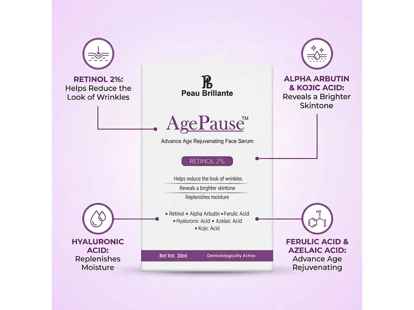 AgePause Retinol 2 Percent Advance Rejuvenating Face Serum