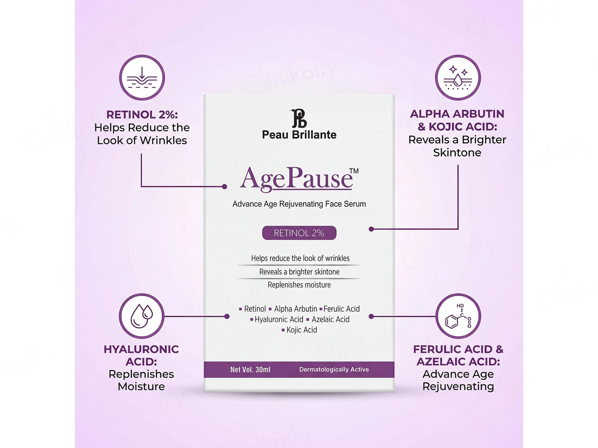 AgePause Retinol 2 Percent Advance Rejuvenating Face Serum