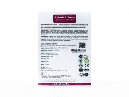 Agium-A Forte Skin Brightening Cream