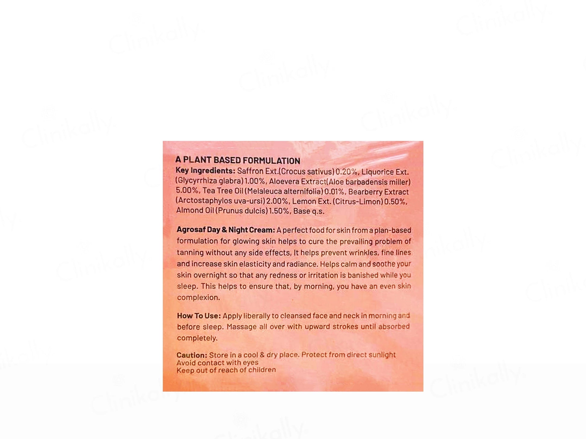 Agrosaf Day and  Night Cream