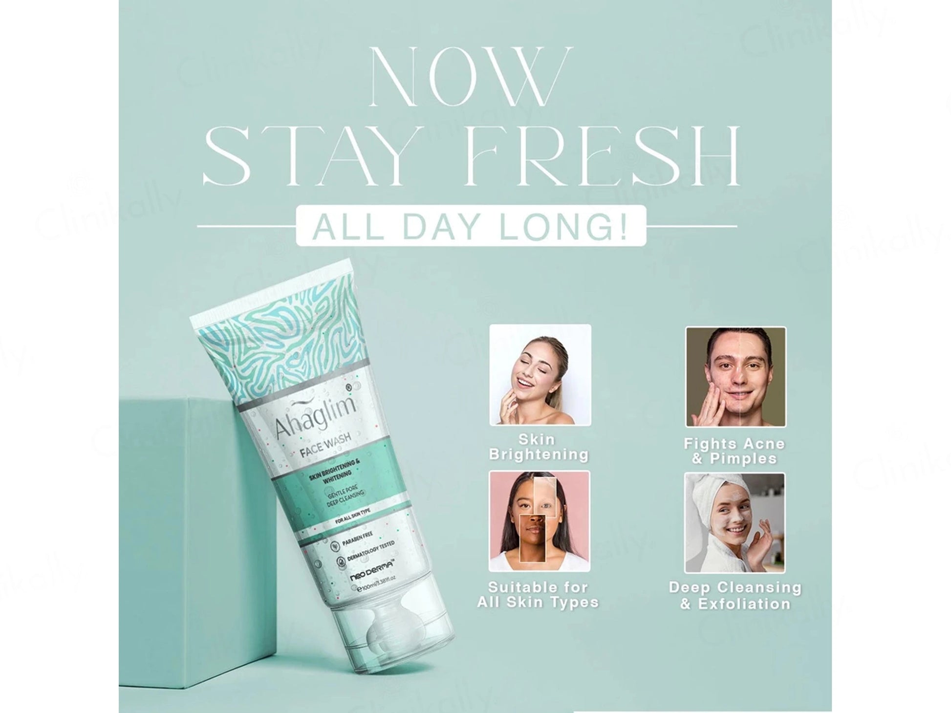 Ahaglim Skin Brightening and  Whitening Face Wash