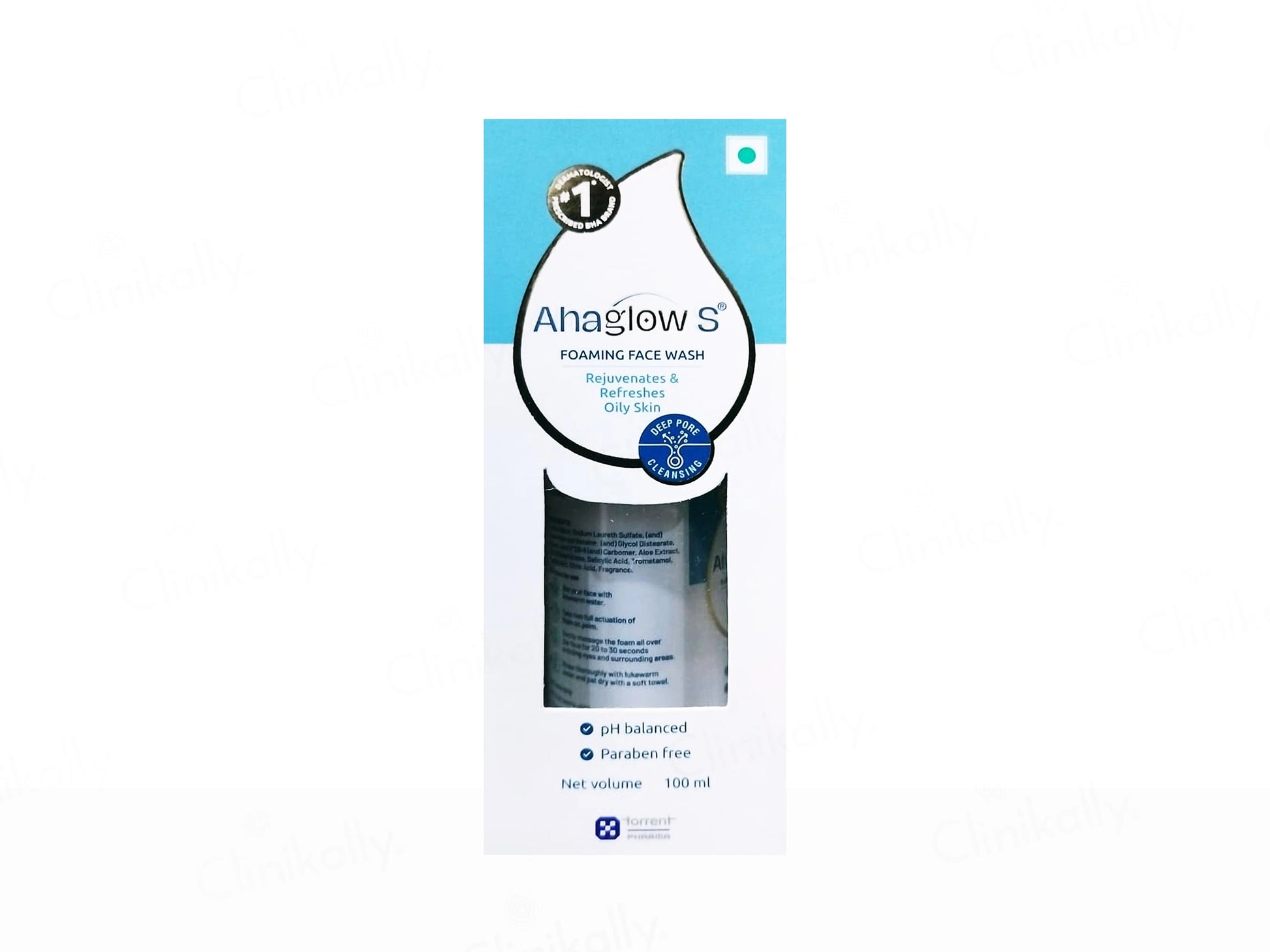 Ahaglow S Foaming Face Wash