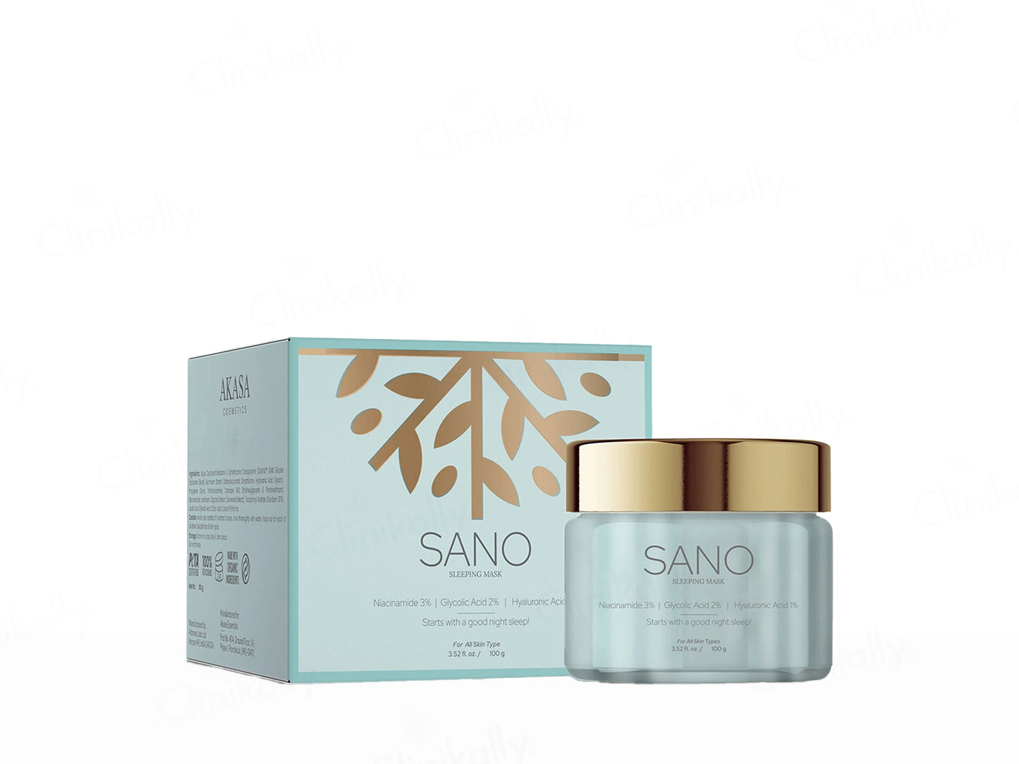 Akasa Cosmetics Sano Sleeping Mask
