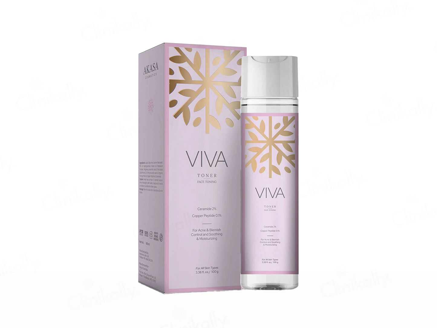 Akasa Cosmetics Viva Soothing and  Moisturizing Face Toner