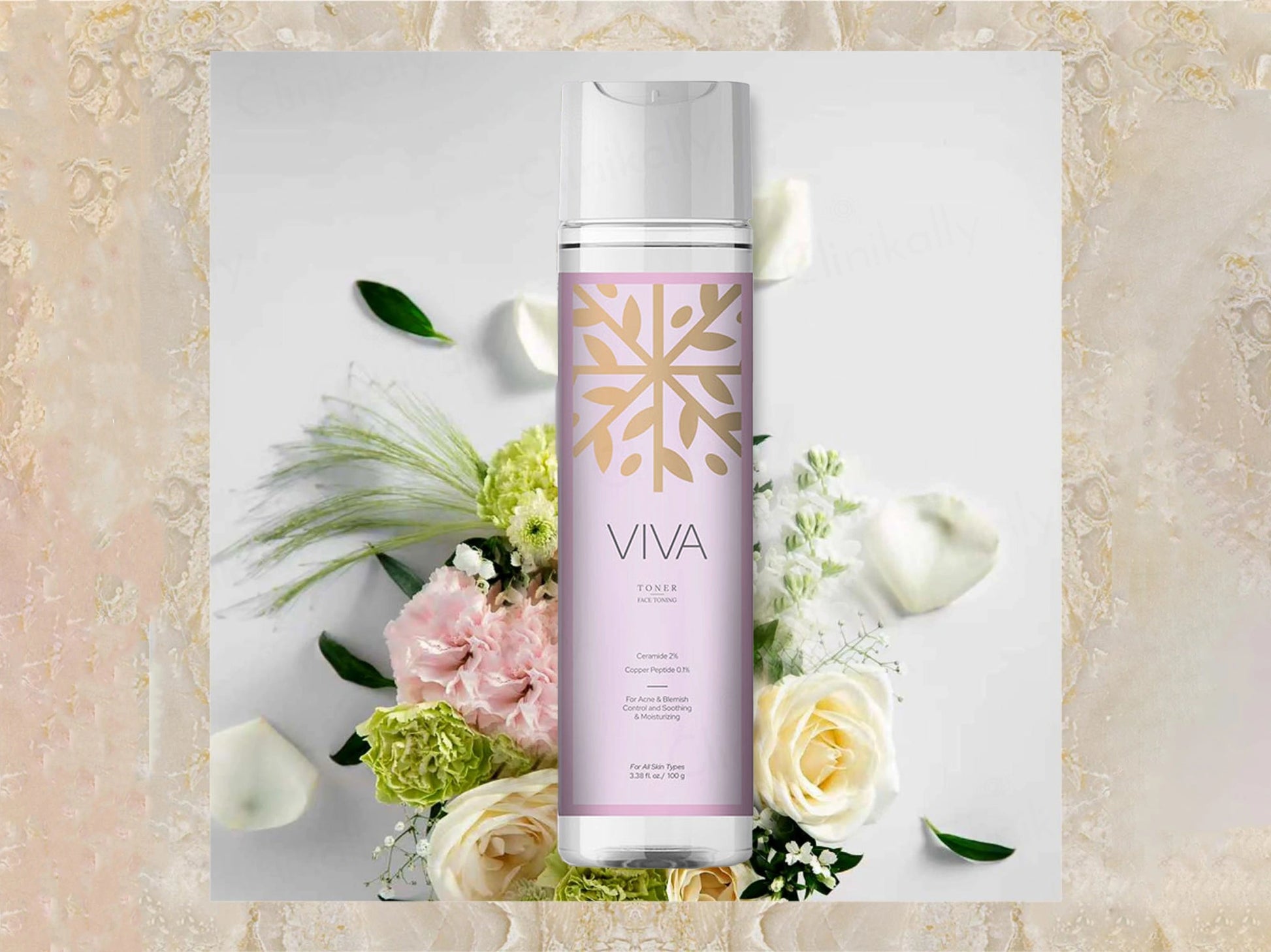 Akasa Cosmetics Viva Soothing and  Moisturizing Face Toner