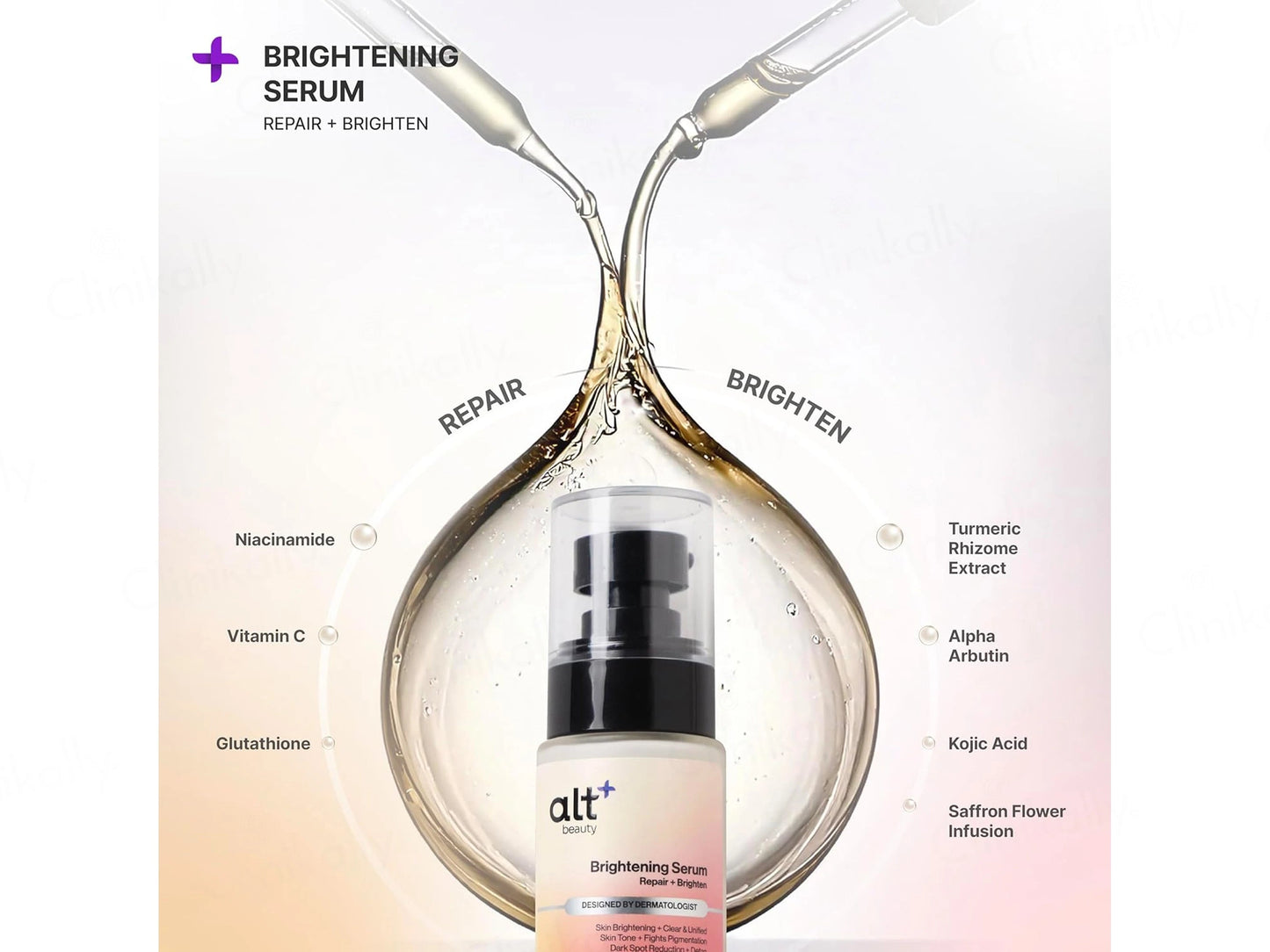 AltBeauty Skin Brightening Face Serum