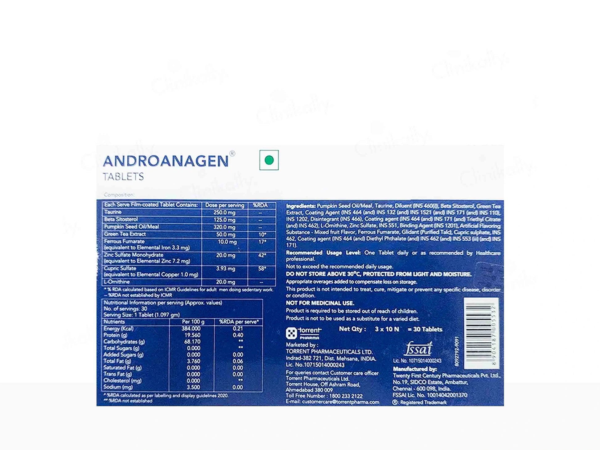 Androanagen Tablet