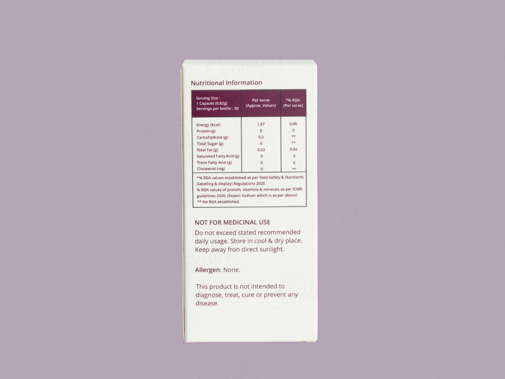 Anvika Beta NMN 500 Nutraceutical Capsule