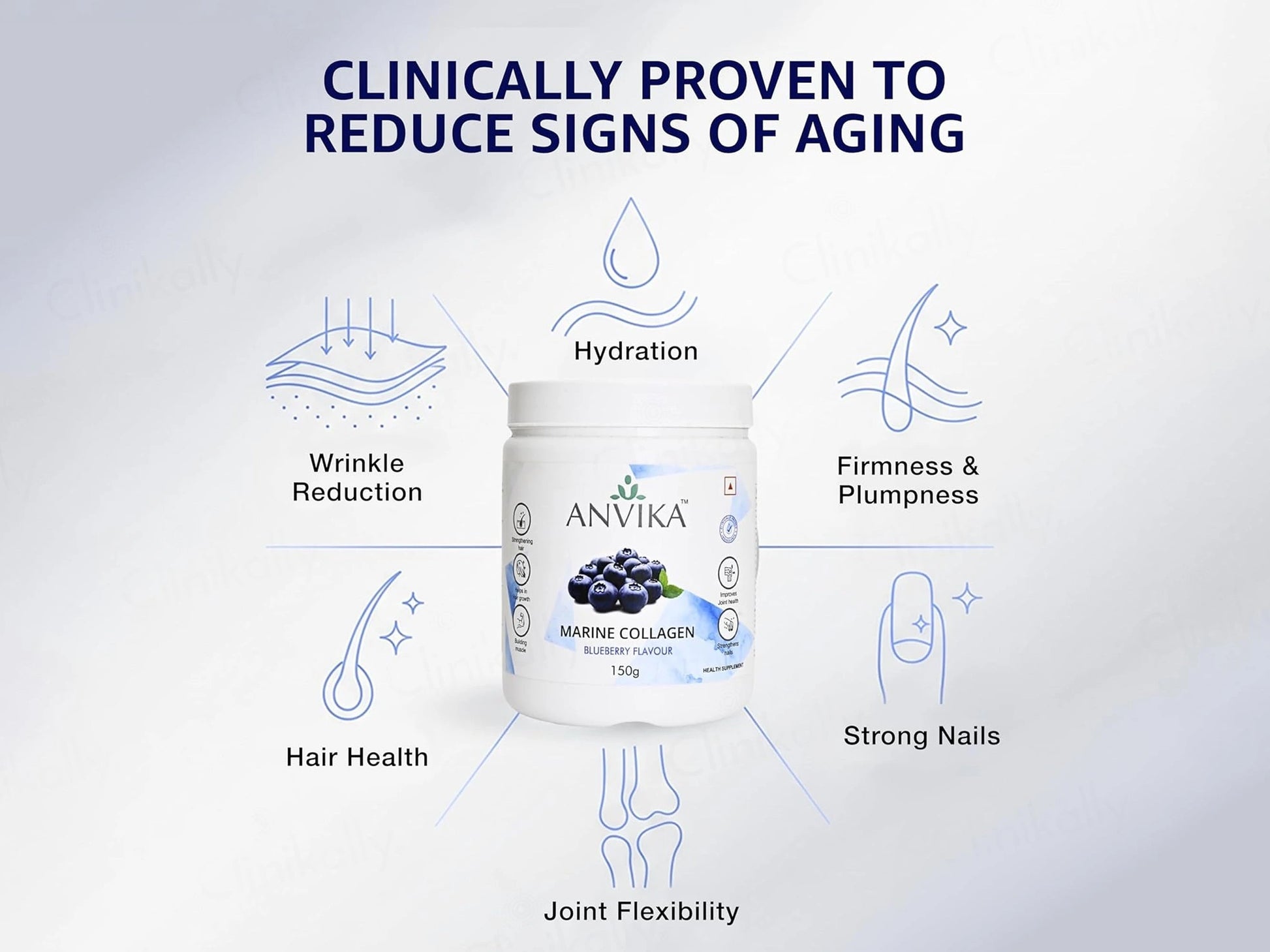 Anvika Marine Collagen Health Supplement Powder