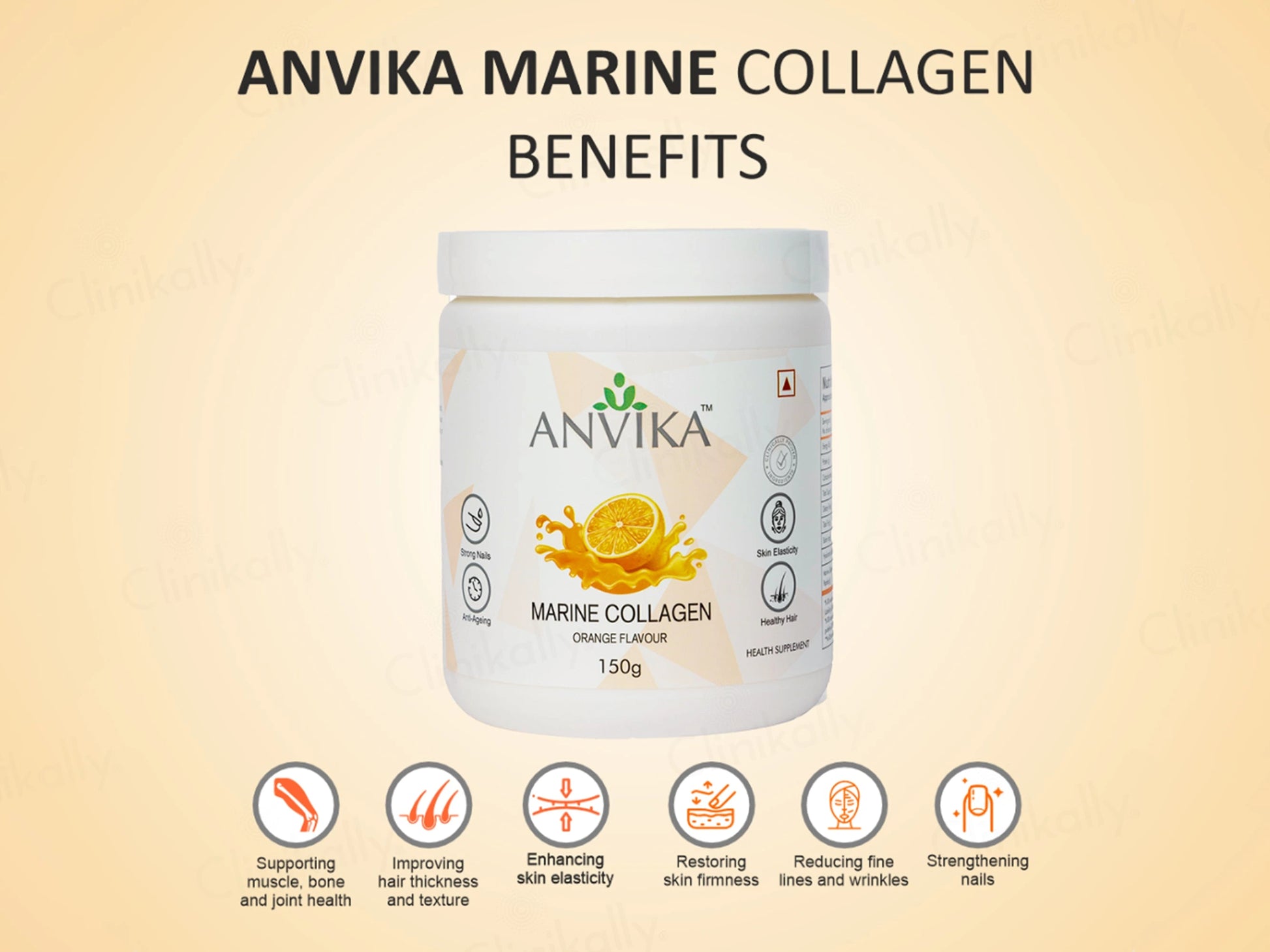 Anvika Marine Collagen Health Supplement Powder