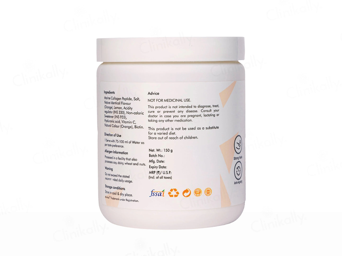 Anvika Marine Collagen Health Supplement Powder