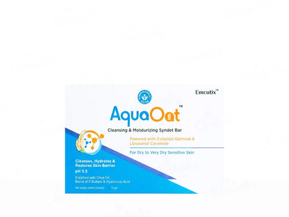 Aqua Oat Cleansing and  Moisturizing Syndet Bar