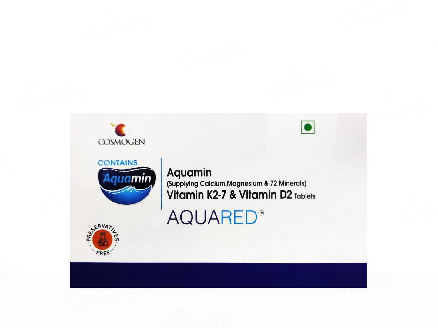 Aquared Aquamin, Vitamin K2-7 and  Vitamin D2 Tablet